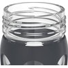 Lifefactory 22-Ounce Active Flip Cap Glass Water Bottle, 22oz, Carbon