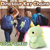 Fat Dinosaur Stuffed Animals, Dino Kawaii Plush Toy for Girls and Boys, Soft Dinosaur Plush Toys Keychain, Small Dinosaur Plushies, Mini Stuffed Animal for Kids, Goodie Bag Stuffers (Light Green)