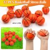 BOIKOKY 122Pcs Basketball Party Favors Basketball Goodie Bag Favors with Stress Ball Keychain Tattoo Sticker Silicone Bracelet for Basketball Themed Birthday Party Supplies