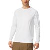 BALEAF Men's Sun Protection Shirts UV SPF T-Shirts UPF 50+ Long Sleeve Rash Guard Fishing Running Quick Dry White Size L