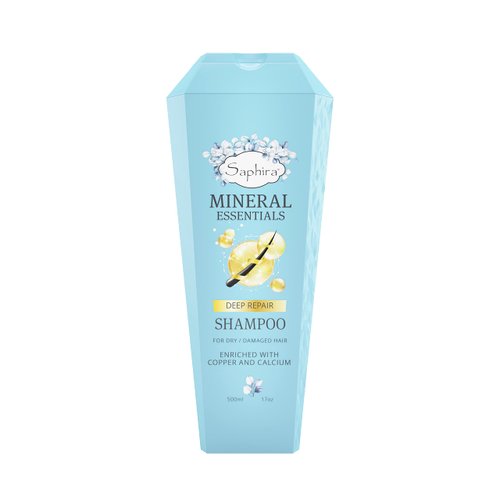MINERAL ESSENTIALS Deep Repair Shampoo for Dry and Damaged Hair, Helps Nourish and Hydrate Down to the Core, 17 Ounce
