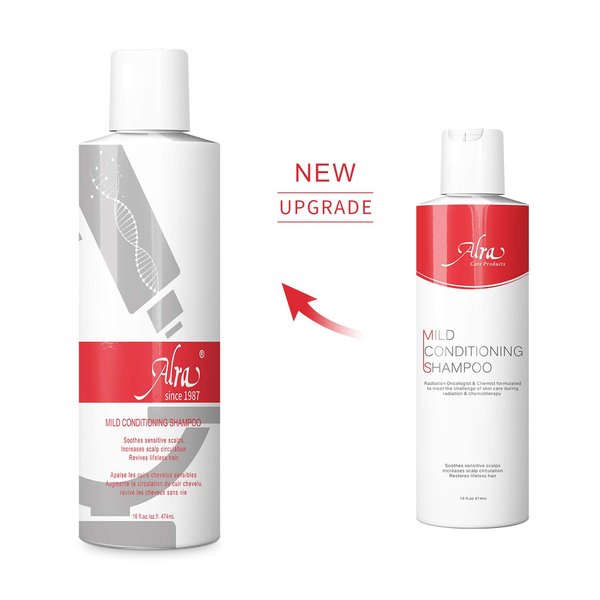 Alra - Mild Conditioning Shampoo - Gentle Cleanser and Conditioner for Cancer Patients During and After Radiation and Chemotherapy - Improves Fragile Hair - Promotes Growth (16oz NEW)