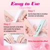 Fine Nail Buffer File for Polishing Smooth and Shiny Natural Nails 300 and 6000 Grit Cushion Nail File Art Pedicure Manicure Tips Pack of 10pcs