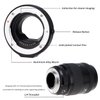 Foto4easy Electronic Auto Focus Lens Mount Adapter for Four Thirds (4/3) Mount Lens to Micro Four Thirds (MFT,M4/3) Camera,Compatible for Olympus Panasonic BMPCC Micro 4/3 System Camera