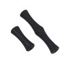 EOUS Bow String Finger Savers Archery Recurve Bow Finger Guard String Fingers Roller Rubber,Black