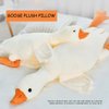 Werdast 25.5 Inches Goose Stuffed Animals Plush Pillow Super Soft White Swan Sleeping Throw Plushie(White, 25.5")