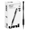 Uniball Signo Gel Grip Stick Gel Pen, 12 Black Pens, 0.7mm Medium Point Gel Pens| Office Supplies, Ink Pens, Colored Pens, Fine Point, Smooth Writing Pens, Ballpoint Pens