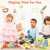 INLAIER Kids Musical Instruments Set, 20 Pcs Wooden Shakers Percussion Instruments Tambourine Xylophone Toys, Child Early Learning Musical Toys for Boys and Girls Gifts Present with Carrying Bag