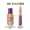 SELESTIA BEAUTY Matte Foundation Money - Long-Lasting Makeup Foundation with Flawless & Buildable Coverage - Liquid Foundation for All Skin Types (Mocha)