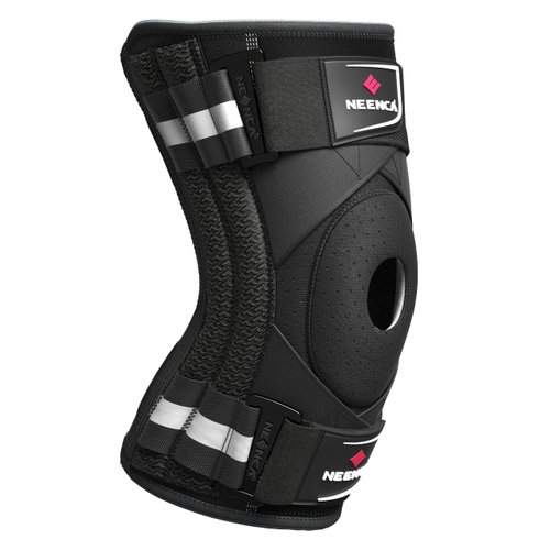 NEENCA Professional Knee Brace for Knee Pain, Adjustable Knee Support with Patented X-Strap Fixing System, Support and Stability for Joint Pain Relief, Arthritis, Meniscus Tear,ACL,PCL, Runner, Sports