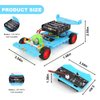 ScienSta STEM Kits for Kids Age 10-12, Building Remote Control Car, Model Car Kits, Gifts for Boys 10-16, 3D Puzzles Science Educational Crafts, Toys for 10 11 12 13 14 Year Old Boys and Girls