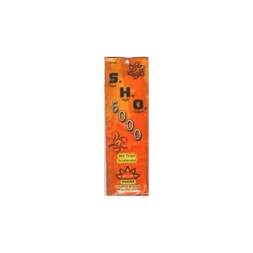 Lot of 5 SHO 6000 Hot Tingle Tanning Lotion Packets by Most
