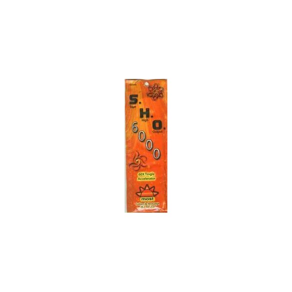 Lot of 5 SHO 6000 Hot Tingle Tanning Lotion Packets by Most