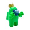 Just Toys LLC Among Us Action Figures Series 2 (Green w/Crown)