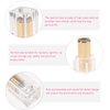 Ipetboom 4 Pcs Empty Lipstick Tubes Lip Balm Tubes DIY Lip Balm Container fillable DIY Lip Balm Tube Cosmetic Lipstick Tube for Lipstick Lip Balm DIY Lipstick Samples, Lip Balms