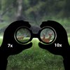 E Tronic Edge Binoculars for Adults - 10x25 Professional Binoculars for Bird Watching, Hunting, Hiking & Travel - Compact Binoculars for Men and Women - Strap and Case Included