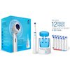 Pursonic RET200 Power Rechargeable Electric Toothbrush With UV Sanitizing Function, 12 Brush Heads Included