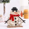 Marrywindix 200 Pieces Christmas Snowman DIY Craft Buttons Kit - 20 Carrot Noses Buttons, 20 Mini Black Magician Hats, 120 Tiny Buttons and 40 Trigeminal Hand for Christmas Party Supplies