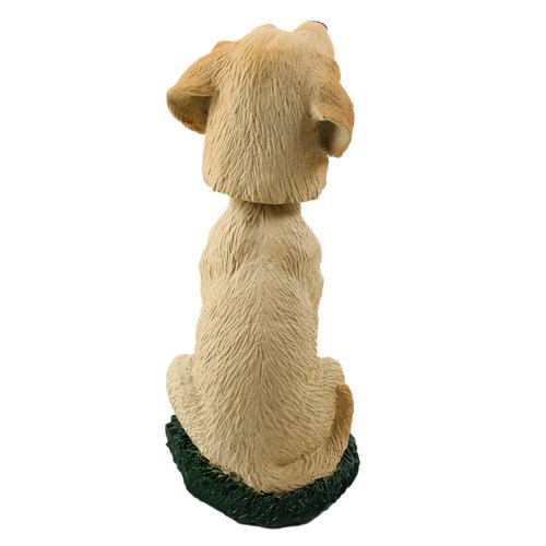 Animal Den Yellow Lab Dog Bobblehead Figure for Car Dash Desk Fun Accessory
