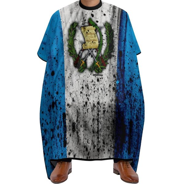 VHPVHP Guatemala Flags Professional Barber Cape,Polyester Hair Cutting Salon Cape,Water and Stain Resistant Apron,56.7×66.9 Inch (1 Pack)