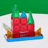 MAGNA-TILES microMAGS 26-Piece Travel Magnetic Construction Set – Bold Colors, The Original Magnetic Building Brand