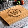 Personalized Wedding Anniversary Registry Gifts, Custom Engraved Cutting Board for Couples, Women, Men, Newly Wedding Gifts Serving Board, Christmas, Housewarming, Bridal Shower and Engagement Gift