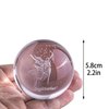 3D Laser Constellation Crytsal Ball Crystal Paperweight Full Sphere Glass Fengshui With Sliver-Plated Flowering Stand(Sagittarius)