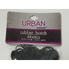 Pack of 500 Snag-Free Small Black Silicone Rubber Bands Rubberbands for Styling, Kids Hair, Braids Hair, Babies, Hair Twists, Tender-head Scalps, Ethnic Styles and Even Fishing, Urban Essence Brand