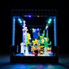 Only LED Lighting Kit - Kyglaring Lights Set Designed for Lego Creator Fish Tank 31122 Exclusive 3-in-1 Building Model Kit - Without Lego Set