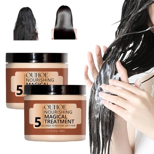 Oprtuisi 2Pcs Nourishing Magical Hair Mask, Karasell Collagen Hair Mask, Spartan Root Activator S...