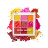 Ruby Kisses Eyeshadow Palette Highly Pigmented Eye Makeup 9 Shades Matte Shimmer Metallic Eyeshadow Palette (Malibu Sunrise)