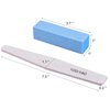 18 Count Nail Files and Buffers Set 100/180 Grit Fingernail Files Nail Buffing Block Double Sided Emery Boards for Natural and Acrylic Nails