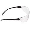 AmazonCommercial Double Lens Safety Glasses (Clear/Black), Anti-scratch, 12-pack