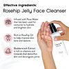 Cleen Beauty Cleanse and Skin Care Set | Daily Regimen | Rosehip Jelly Face Cleanser + Bakuchiol Antioxidant Renewing Serum | Anti-Aging Serum | Hydrate Gentle Face Wash