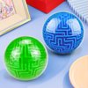 2 Pack 3D Puzzle Maze Ball Magic Brain Teasers Games Memory Sequential Gravity Puzzle Cube Balls Educational Toys for Kids Teen & Adults Birthday Christmas Stocking Stuffers Gifts, Hard Challenges