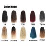 Faux Goddess Locs Crochet Hair River Locs Boho Hippie Locs Wavy Crochet With Curly Hair In Middle And Ends Braids Hair Extensions (8Packs,18 inch, T27)