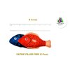 Captain Catnip American Catnip Filled Fish Cat Toy, Interactive Cat Toys for Indoor Cats, Kitten Toy, Cat Chew Toys for Cats, Great for Cats & Kittens Catnip & Interactive Cat Toys, Pack of 2