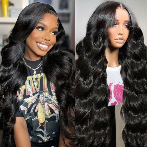Vemalin Wear and Go Glueless Wigs Human Hair Pre Plucked Pre Cut Glueless Wigs 5x5 HD Lace Closure Wigs Human Hair 220% Density Body Wave Lace Front Wigs Human Hair for Women 28 Inch