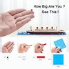 LUKHANG World Famous Titanic Micro Building Block Set for Adult Cruise Ship Micro Bricks Model Kit for Kids Ages of 14+ - 1872 PCS Great Gift