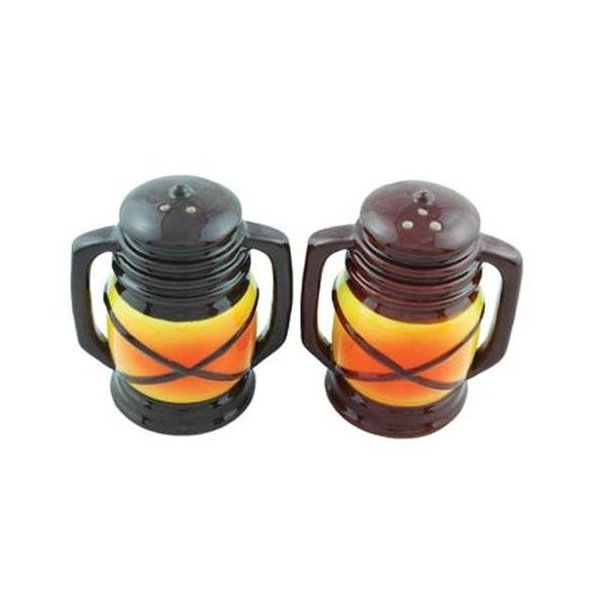 Lantern Kitchen Decor Salt & Pepper Shaker Set, 3.25-inch, Multicolor