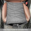 HOFENTIGU Tactical Seat Covers with Detachable Molle Pouch for Pistol Mag Flashlight Car Seat Pistol Holster with Zipper Pocket for Concealed Carry Glock LCP CZ 1911 fits Most Cars Trucks SUV Pickup