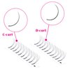 Premade Lash Extensions Fans Volume Lash Extensions Pre Made 4D 0.07 D Curl Extensions Pre Fanned Volume Eyelash Extensions Individual Eyelashes (4D-0.07D, 16mm)
