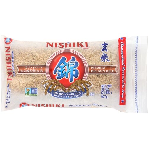 Nishiki Brown Rice - 12 Packages (32 oz ea) ( Value Bulk Multi-pack)
