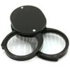 Folding Pocket Magnifier 5x 10x 1.5" Double Lens