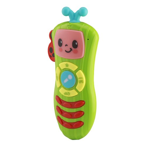 eKids Cocomelon Toy Remote Control for Toddlers, Musical Toy with Built-in Toy Microphone and Nursery Rhymes for Children, for Fans of Cocomelon Toys and Gifts