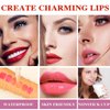 WYBLZPXZ 2 Colors Wine Lip Tint,Liquid Wine Lipstick,Wine Tint Lip Stain,Matte Long Lasting Waterproof Lip Gloss Set for Creating Natural Moisturizing Lip Makeup
