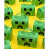 Jayd products, Mining Party Favor Box, (12 Pack) Miner Pixel Video Game Birthday Party Supplies