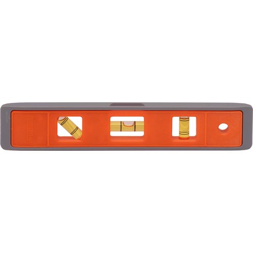 Johnson Level & Tool 7500M Magnetic Structo-Cast Torpedo Level, 9", Orange, 1 Level