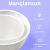 manqianxun Face Mask Mixing Bowl Set. 7IN 1 SPA Quality Face Mask Tool Kit. with Facial mask brush*2, Silicone Facial Mask Bowls*2, Mask Spatula,Measuring cup and Measuring scoop