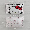 Hello Kitty Beauty Silky Satin Standard Pillowcase Cover 20x30 for Hair and Skin, (Official Licensed Product) by Franco